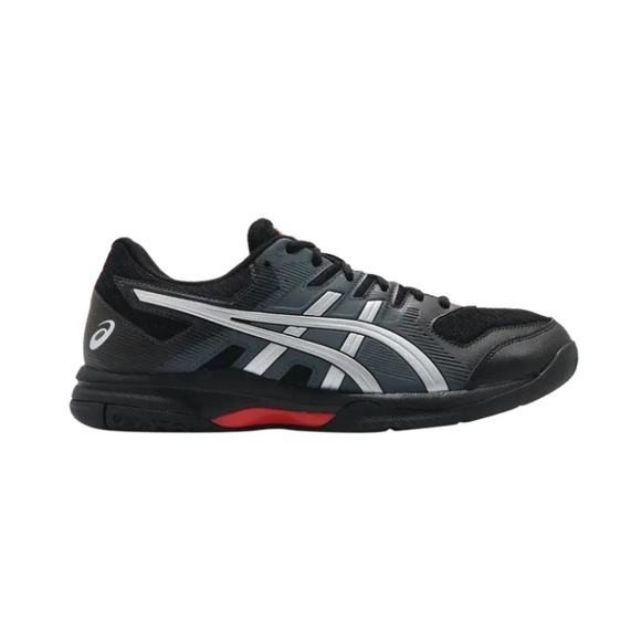 ASICS Gel Rocket 9 Men's Black Red Volleyball Sneakers Shoes 1071A030 NEW 12.5